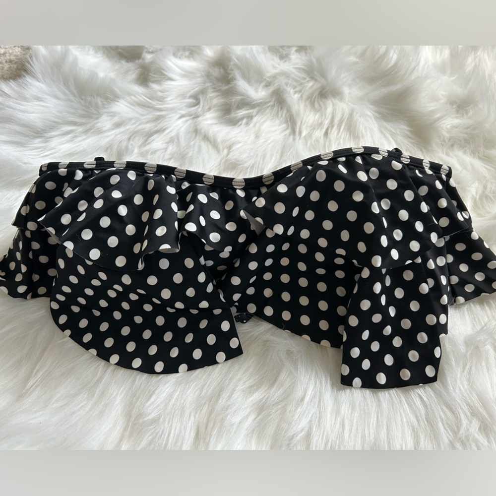 Polka Dot Bikini Top